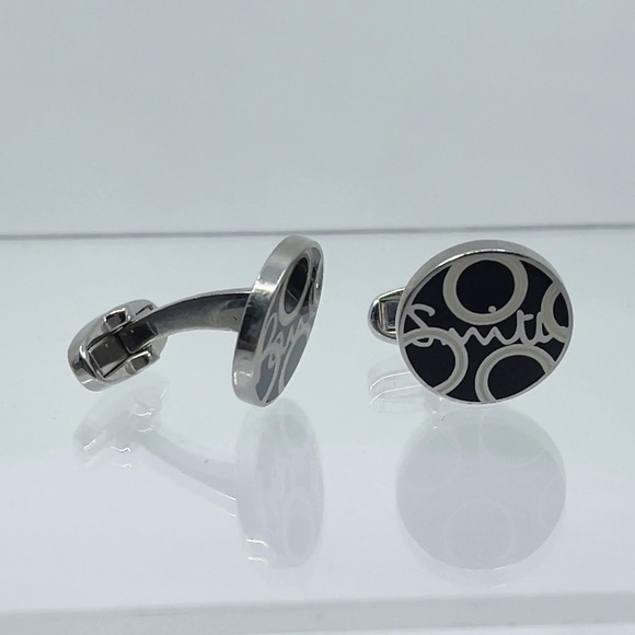 Paul Smith signature enamel Cufflinks - Picture 4 of 4